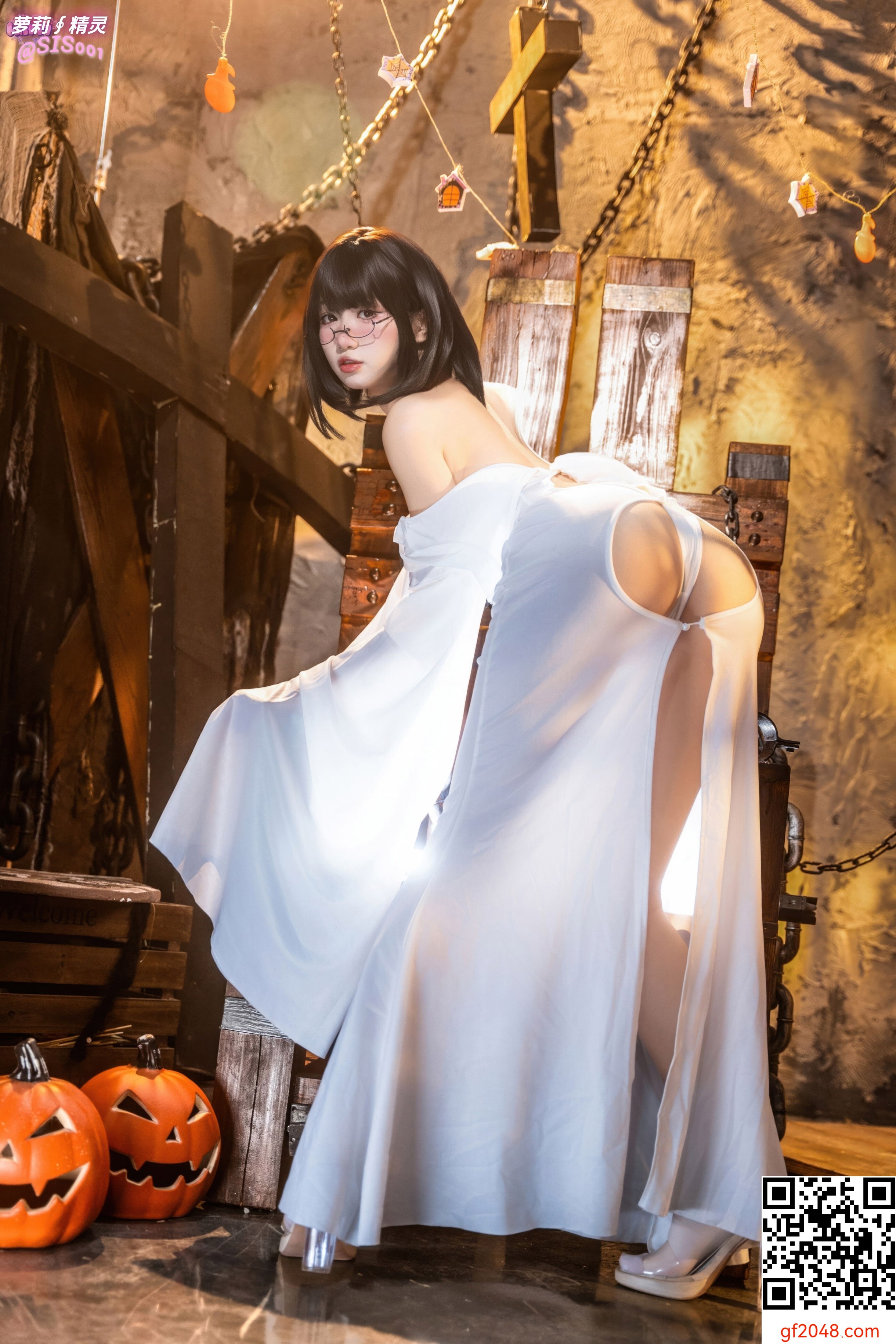 【达人组出品】Coser@柒柒要乖哦 - 幽灵娘 [87P]