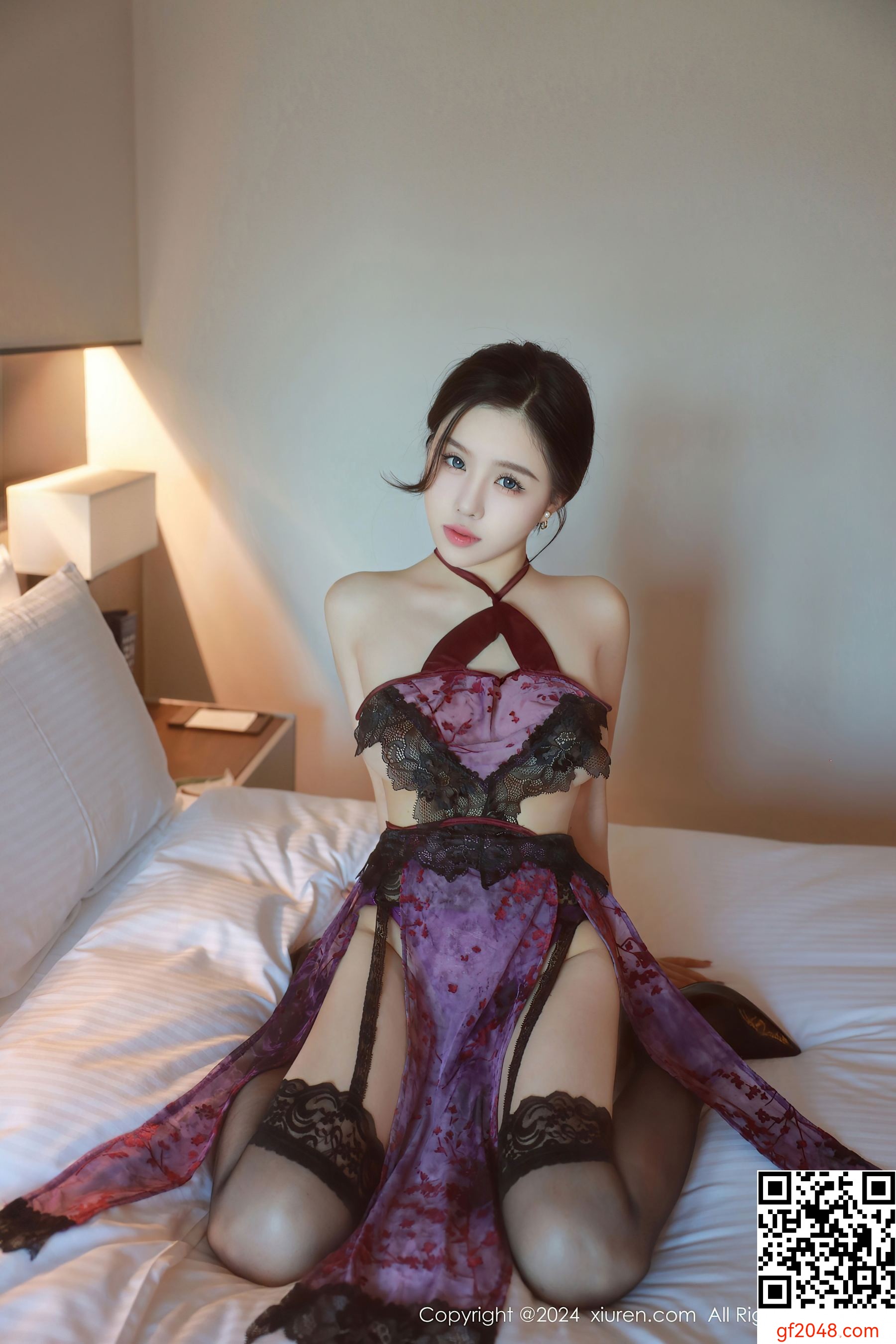 [XiuRen秀人网] No.9292 唐翩翩 美腿黑丝