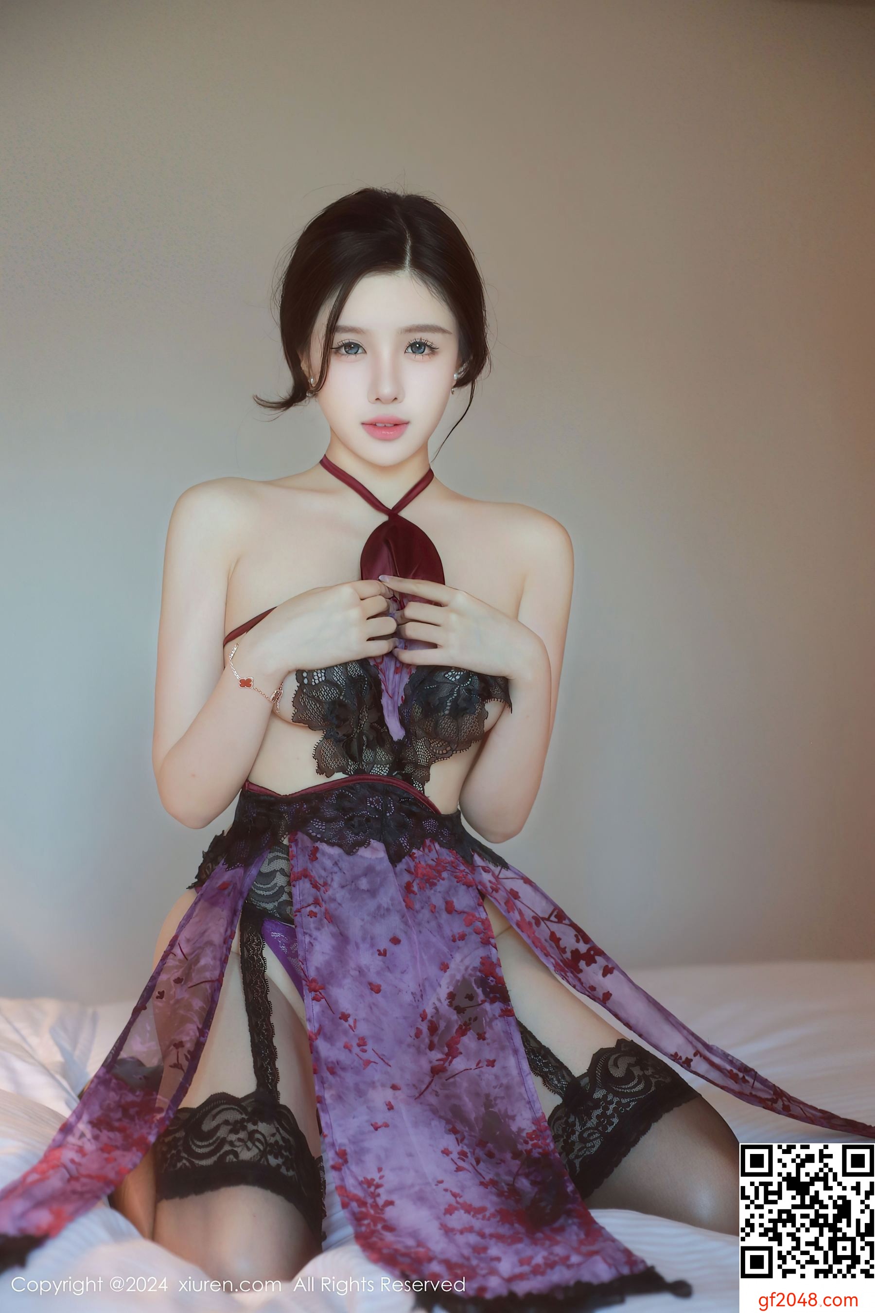 [XiuRen秀人网] No.9292 唐翩翩 美腿黑丝